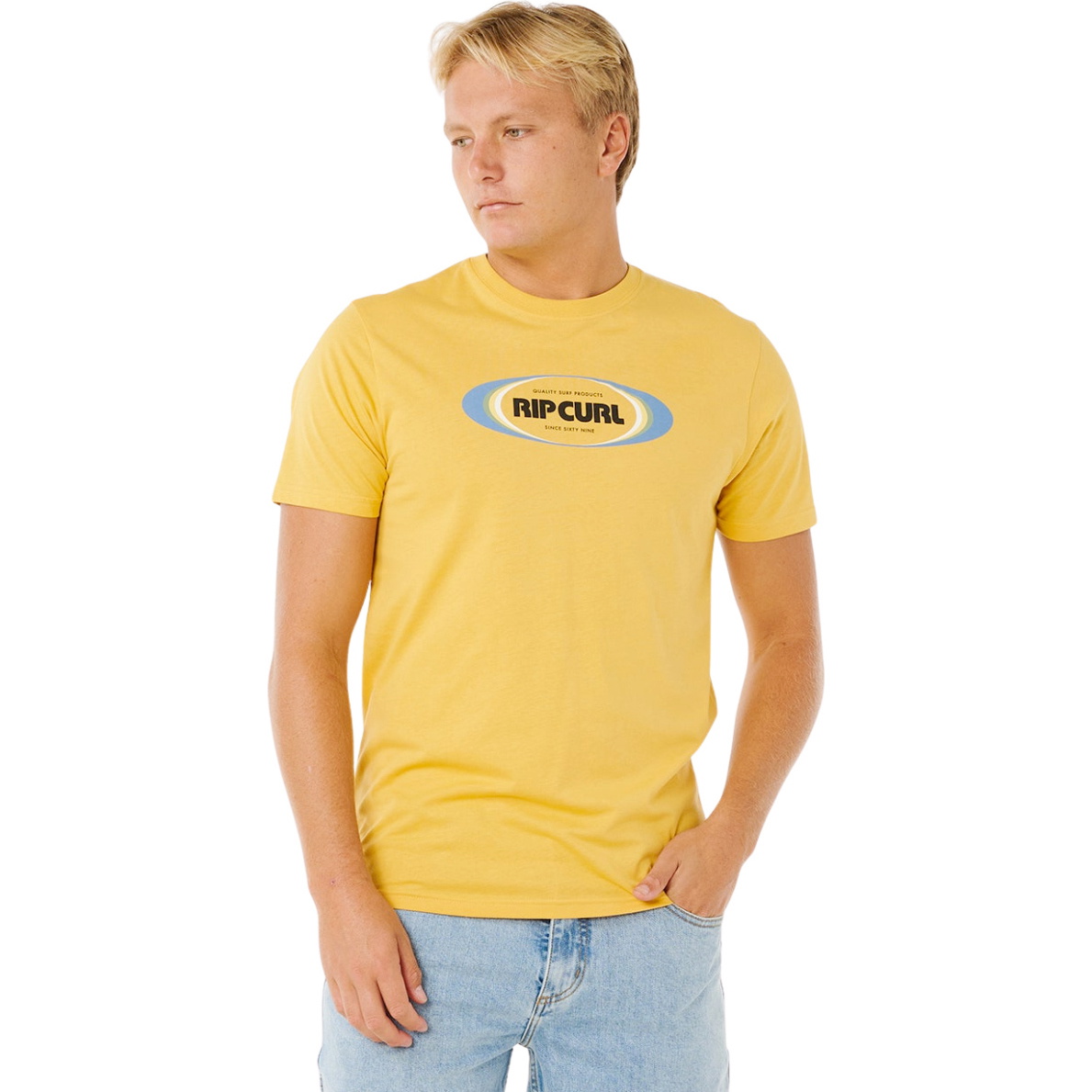 2026 Rip Curl Herre Yo Mor Tee 0XHMTE - Ochre